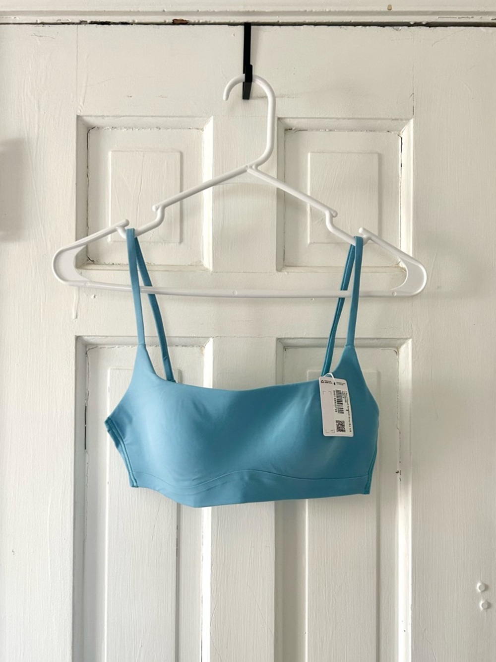 NWT Lululemon Like A Cloud Spaghetti-Strap Bra A/B in Washed Blue size 8